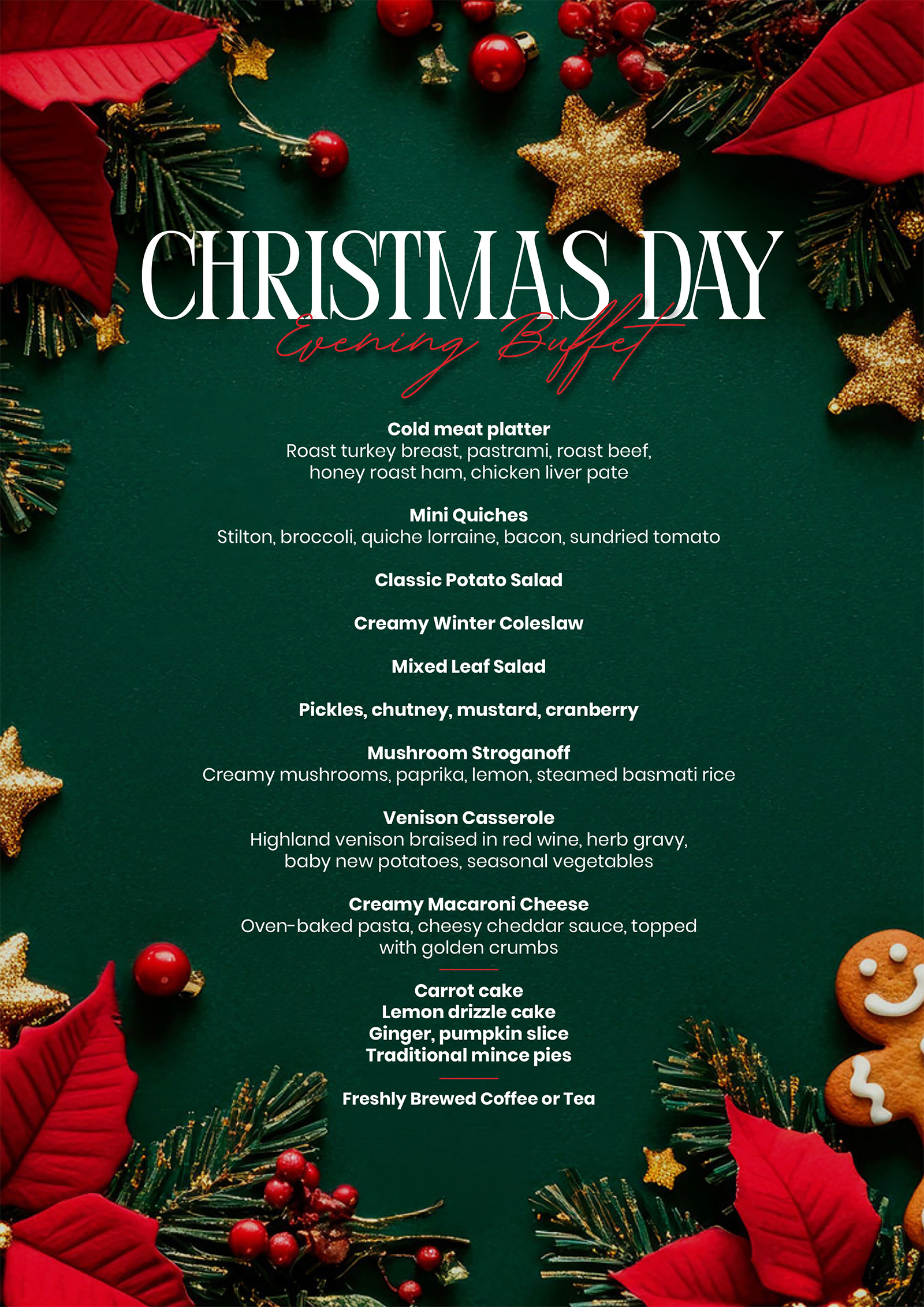 Christmas day lunch at McKays Hotel